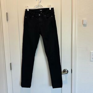 PAIGE VERDUGO ULTRA SKINNY BLACK JEANS
